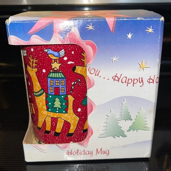 Happy holidays Christmas Mug - Picture 2 of 5